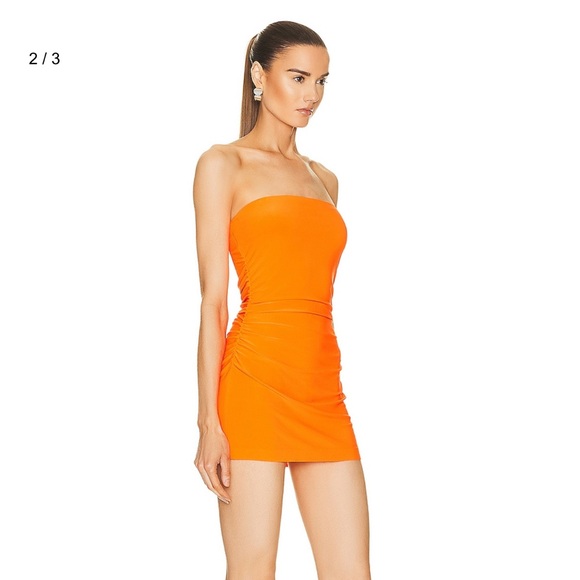 NWT Norma Kamali Pickleball Mini Dress - Picture 1 of 7